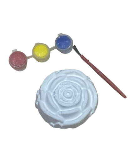 Set de Pinturas con Figura de Yeso